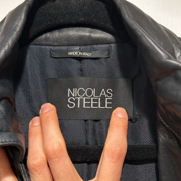 Nicolas Steele leather jacket - Picture 3 of 4